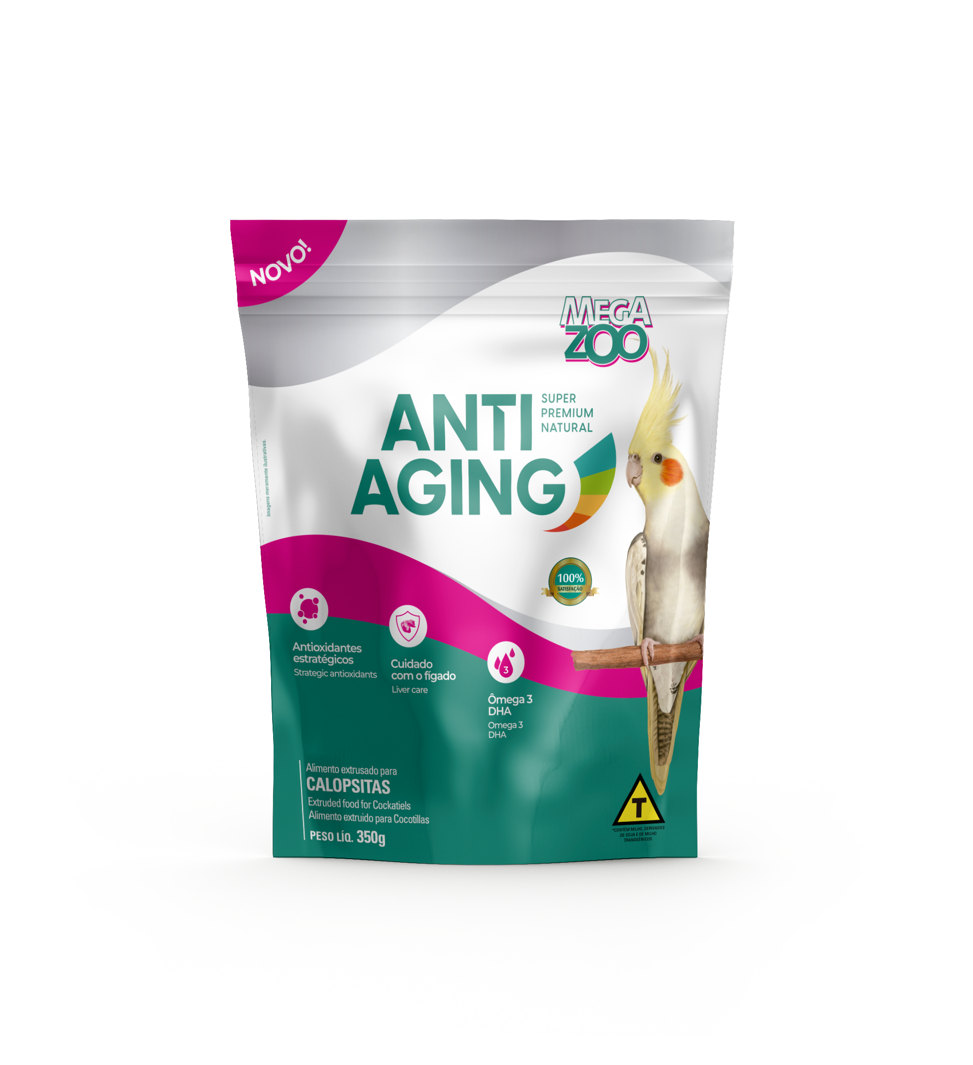 3850 - MGZ EXT ANTI AGING CALOPSITA - 350G